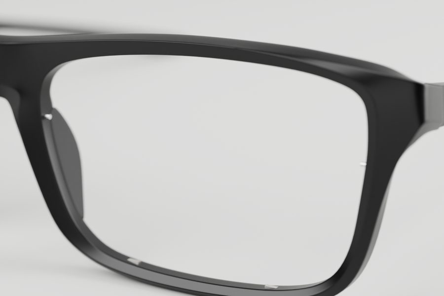 Close-up of the frame